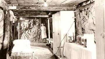 The Mount Isa Underground Hospital after its completion in 1942.
