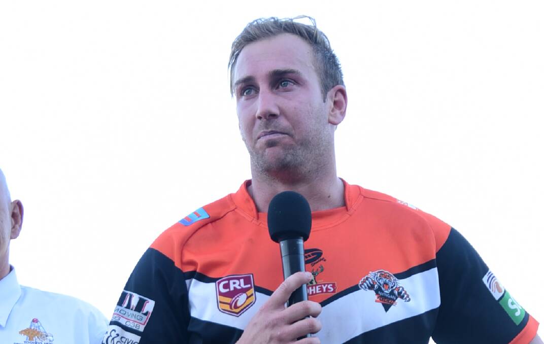 UNLIKELY: Stewart Mills has been tipped to return to Nyngan this season but there appears to be little chance of that happening. Photo: BELINDA SOOLE