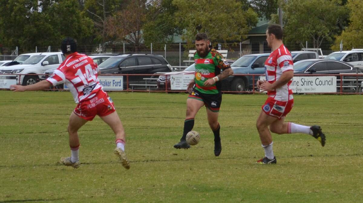 Westside came from 12 points down to win at Narromine. Photos: NICK GUTHRIE