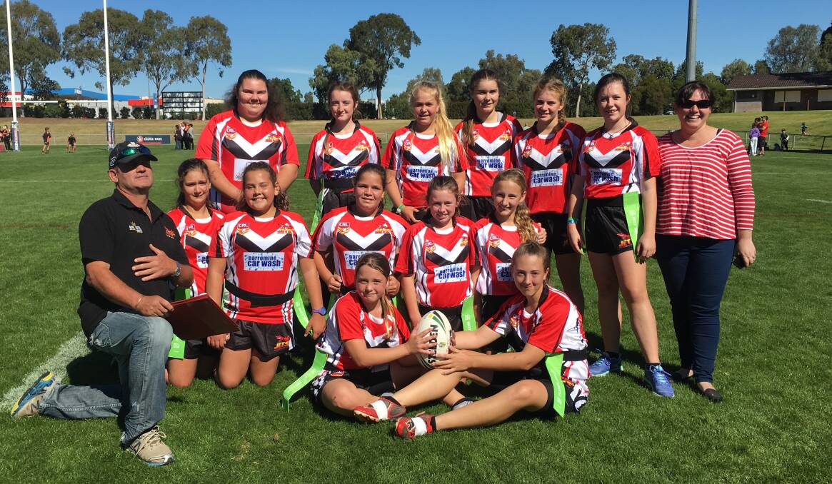 Narromine under-14 League Tag squad played their first match of the season at Dubbo on the weekend.