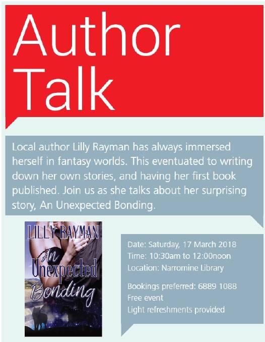 Lilly Rayman to give author’s talk at Narromine Library