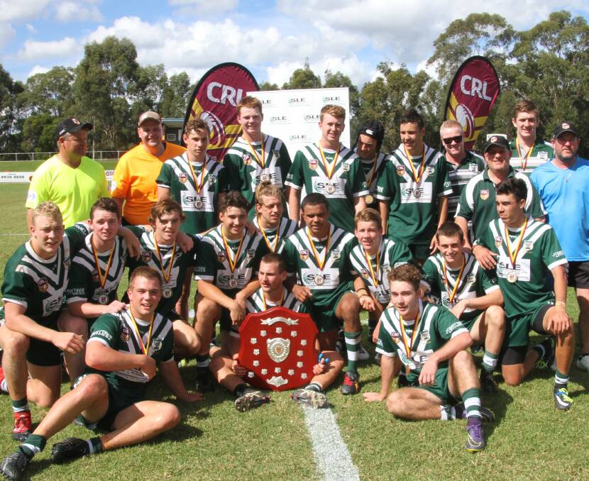 DOUBLING UP: Western claimed the under 16s and under 18s Country Championships, defeating East Coast and Newcastle respectively. Photo: CRL