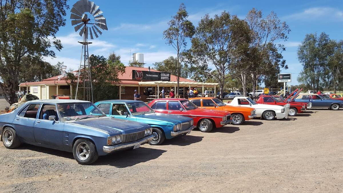 Classic: Holden Kingswood owners are invited to bring their wheels to the Collie Hotel on October 19 for an event that builds on last year's celebration of the Australian icon. Photo contributed.