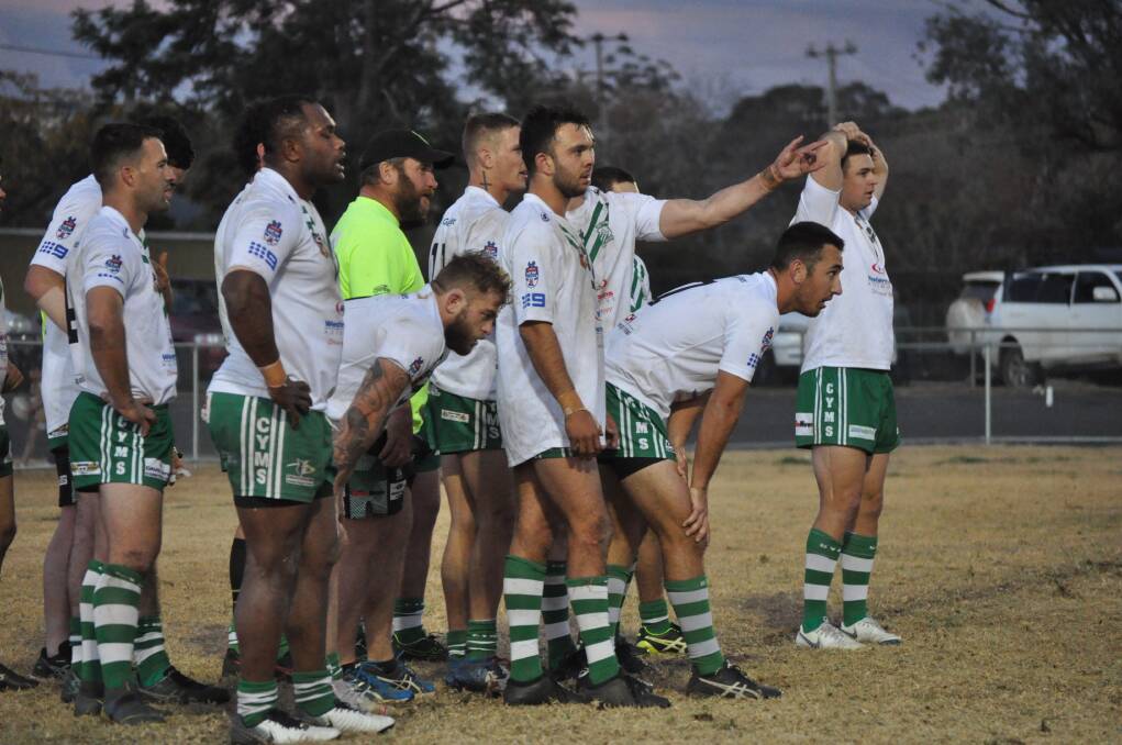 Bounce Back: Dubbo CYMS look on during last week's ill-fated expedition to Kennard Park. Photo: Nick McGrath.