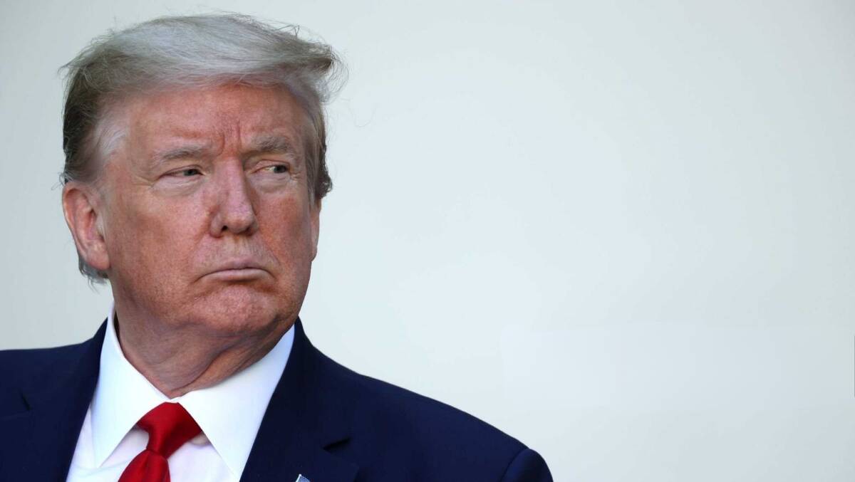 US President Donald Trump. Picture Shutterstock