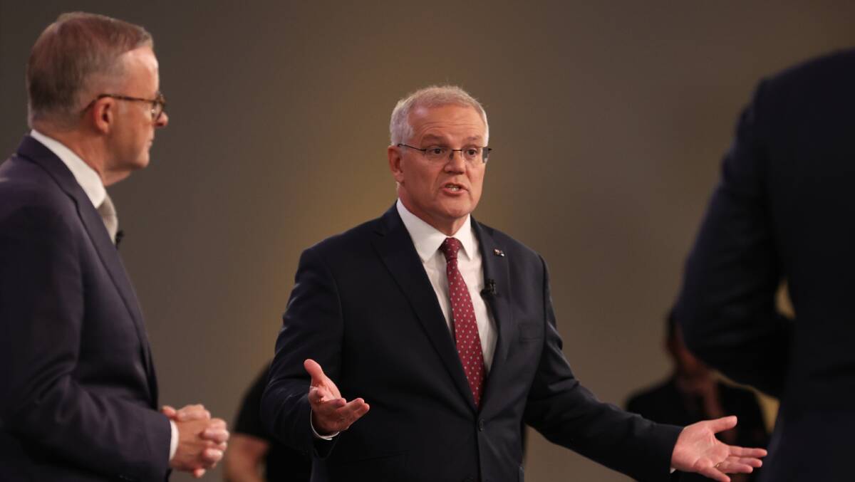 Prime Minister Scott Morrison said he "deeply apologises for any offence that it caused" after saying he was blessed not to have children with disabilities. Picture: AAP