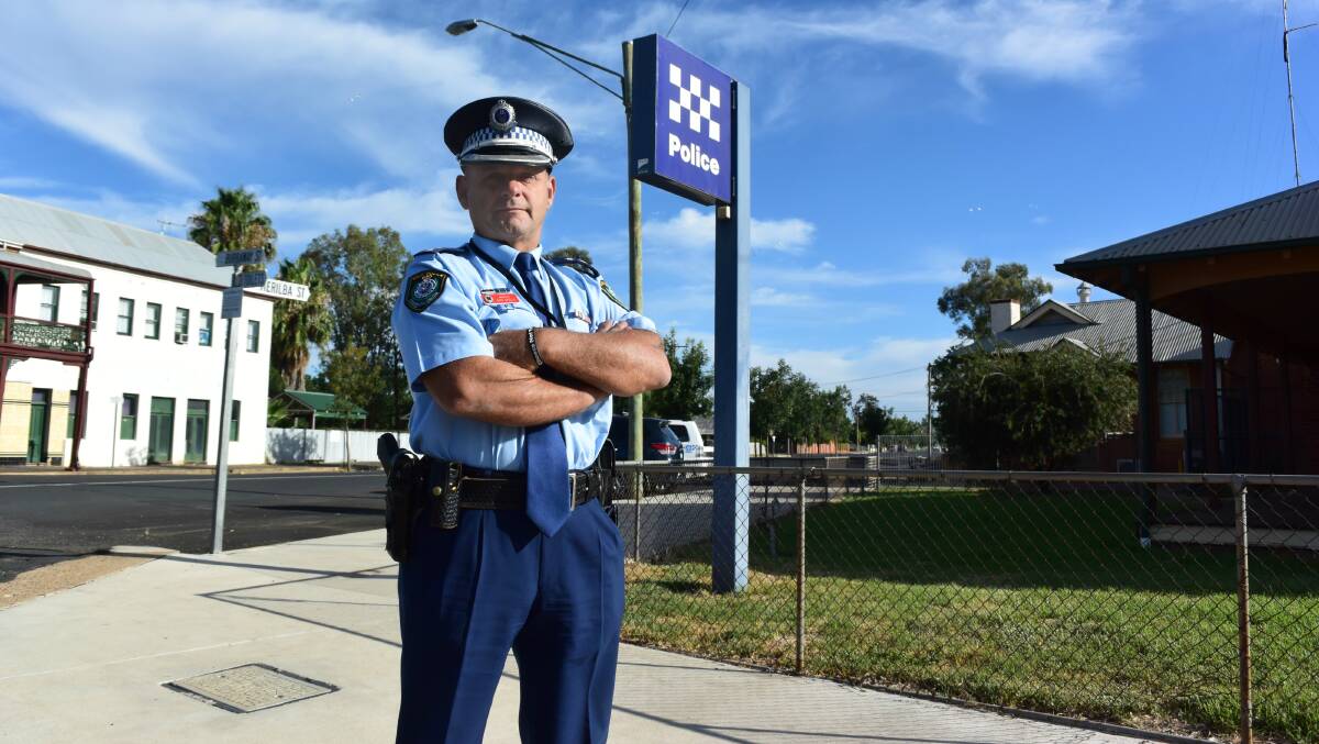 DRIVING DOWN CRIME: Orana Mid-Western Police Inspector Dan Skelly is the new officer in charge of the Narromine, Warren and Wellington sectors. Photo: JENNIFER HOAR