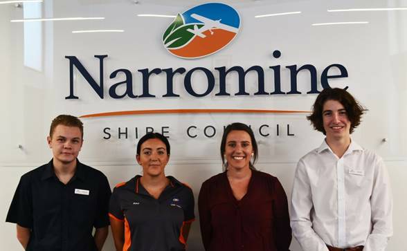The newest faces at Narromine Shire Council. Photo: SUPPLIED