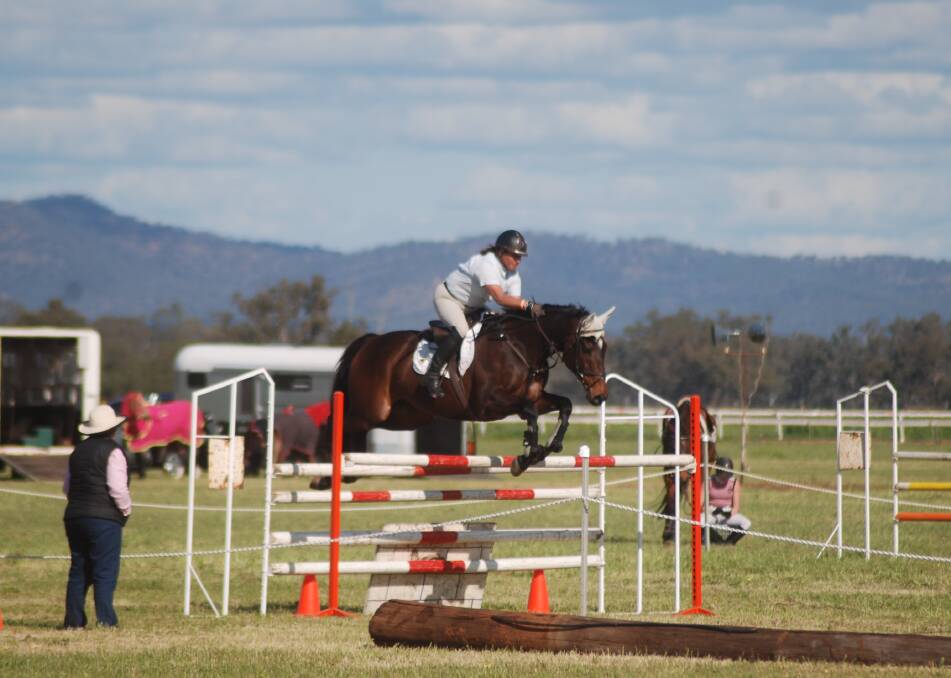 Horsing around: Dressage and show jumping are just one of the many enjoyable animal events at the 2018 Narromine Agricultural Show. Photo: File.