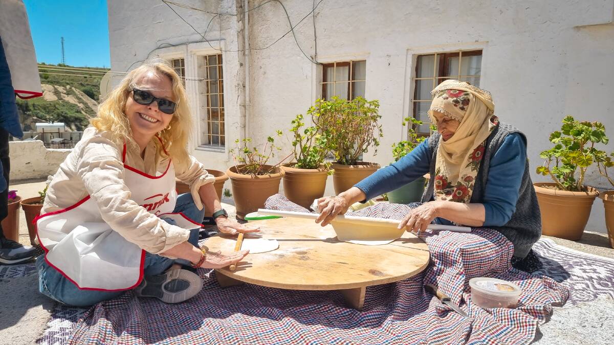 Cooking lunch in Cappadocia in Turkiye. Picture Dennis Bunnik Cooking lunch in Cappadocia in Turkiye. Picture Dennis Bunnik