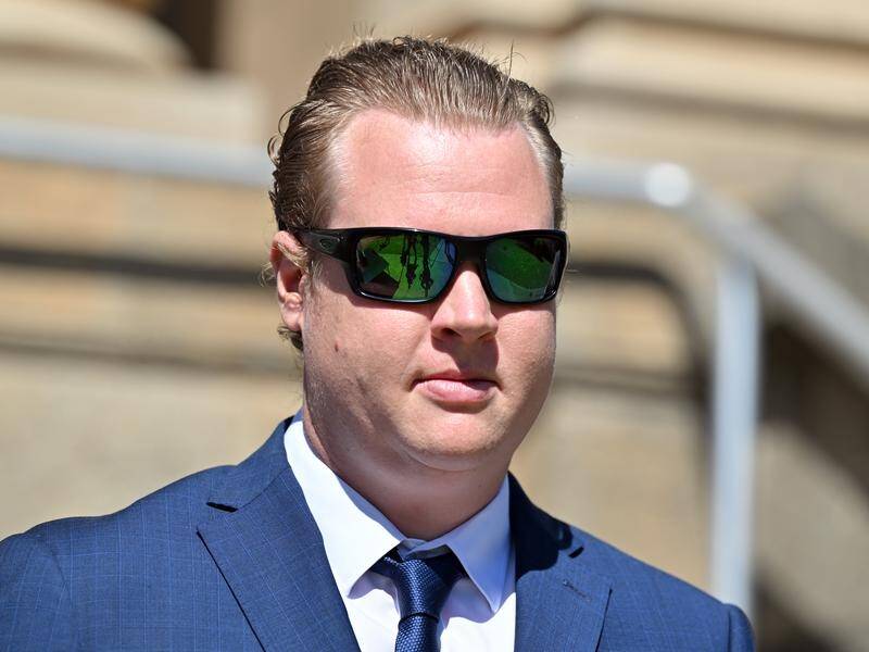 Senior Constable Kristian White has pleaded not guilty to manslaughter and awaits a four-week trial. (Mick Tsikas/AAP PHOTOS)