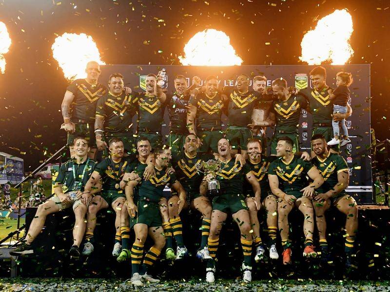Australia beat New Zealand last weekend and their next Test is against Tonga's invitational side.