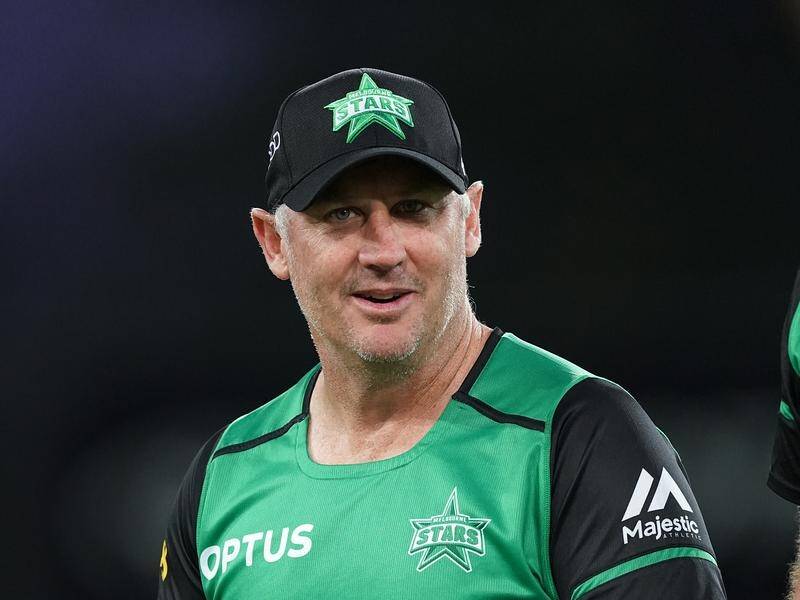 Melbourne Stars coach David Hussey has been fined by Cricket Australia for a code of conduct breach.