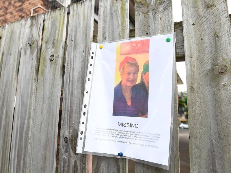 Items of interest at a waste facility were not related to missing Queensland woman Lesley Trotter. (Jono Searle/AAP PHOTOS)