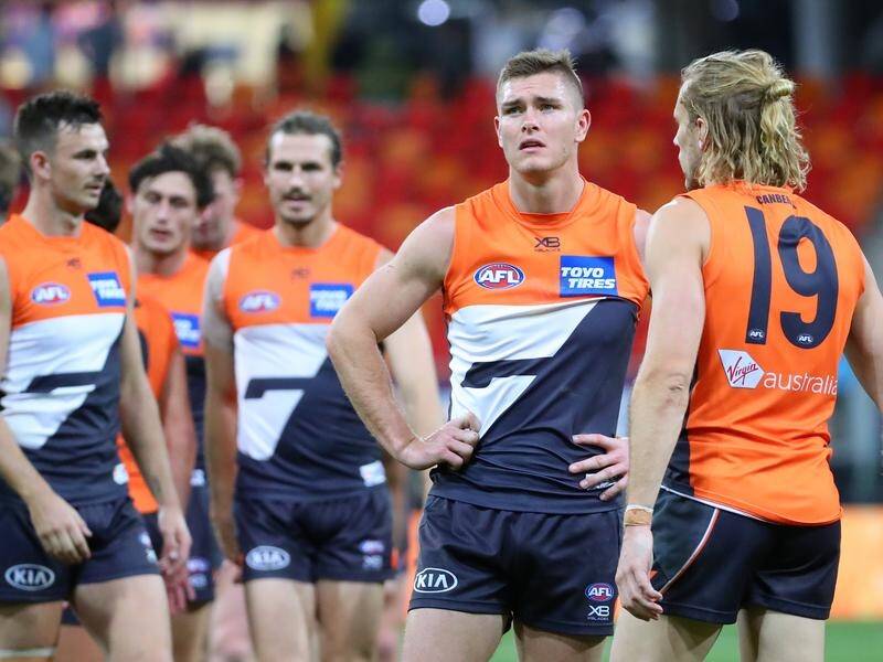 GWS have made six changes to the side that were thrashed by the Western Bulldogs.