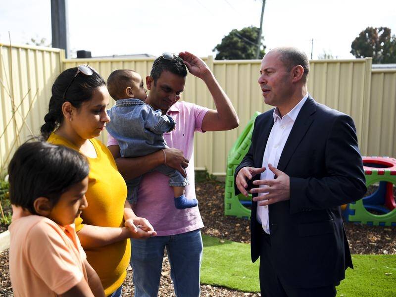 Treasurer Josh Frydenberg's childcare package is set to help about 250,000 Australian families.