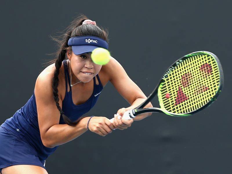 Lizette Cabrera enjoyed a win over former world No.4 Caroline Garcia at the Hobart International.