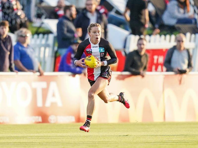 St Kilda's Kate McCarthy felt sympathy for Melbourne opponent Maddy Guerin after her knee injury.