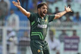 Fast bowler Haris Rauf has indicated he'd rather play in the BBL than represent Pakistan. (AP PHOTO)