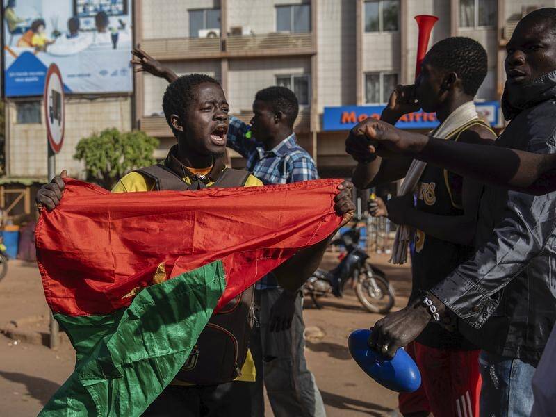 Protesters have taken to the streets in Burkina Faso demanding President Roch Kabore step down.