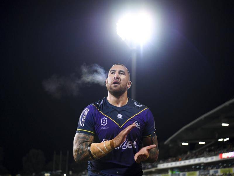 Melbourne remain optimistic that Nelson Asofa-Solomona will play for them in the 2022 NRL season.