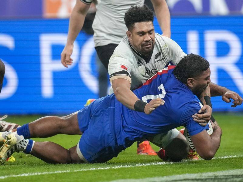 Hooker Peato Mauvaka (below) scored two tries as France toppled the All Blacks in Paris.