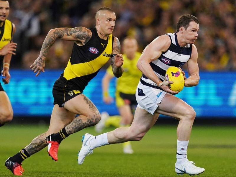 Dustin Martin and Patrick Dangerfield will again be the centre of attention in the AFL grand final.