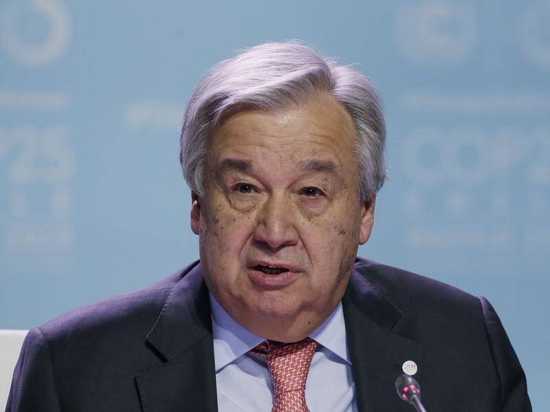 Antonio Guterres, Secretary-General of the UN, has delivered dire warnings to a UN climate summit.