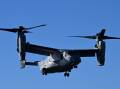 Osprey aircraft are operated by the US Marines, US Navy and Japan's defence forces. (Darren England/AAP PHOTOS)