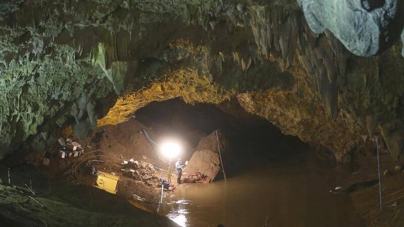 Rescuers continue their search for a missing soccer team and their coach trapped in a Thai cave.