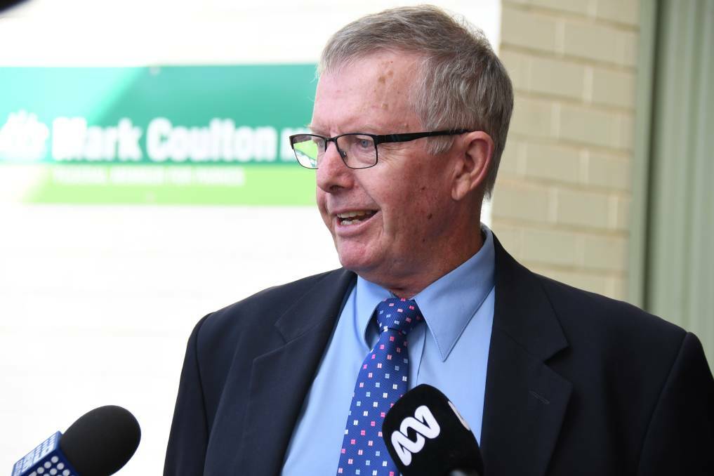 Federal Member for Parkes Mark Coulton has been given a new portfolio. Photo: BELINDA SOOLE