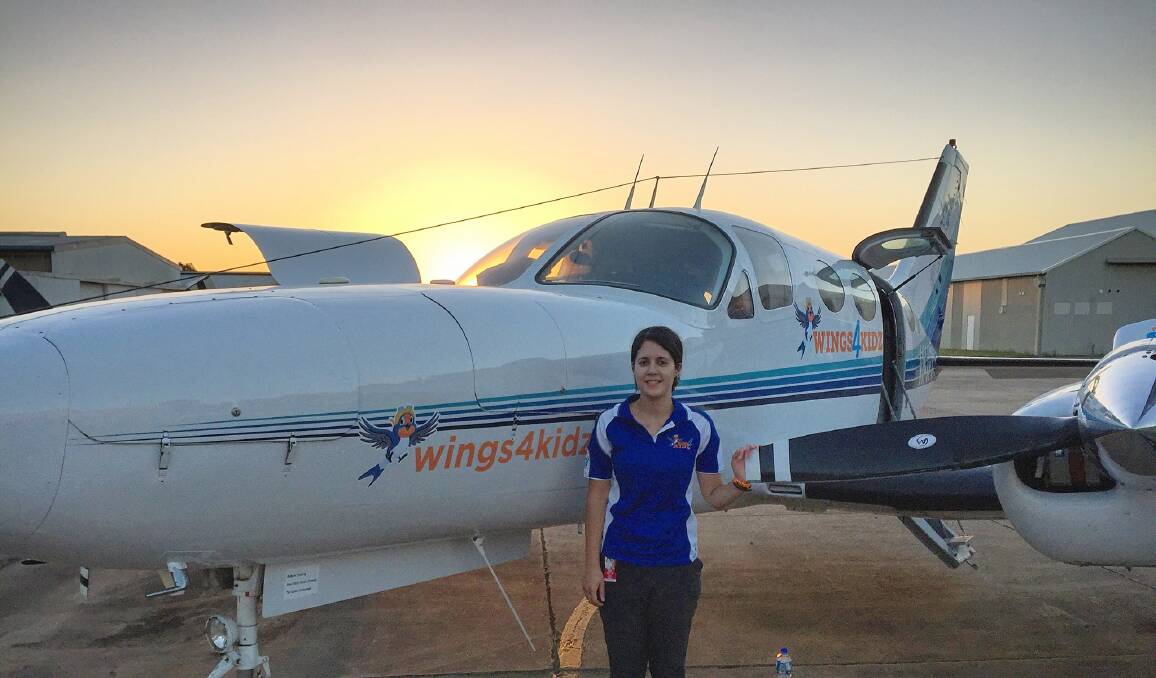 FLYING THOSE IN NEED: Natalie Tierney is a pilot for Wings4Kidz, helping children in places like regional NSW get to city hospitals. Photo: CONTRIBUTED