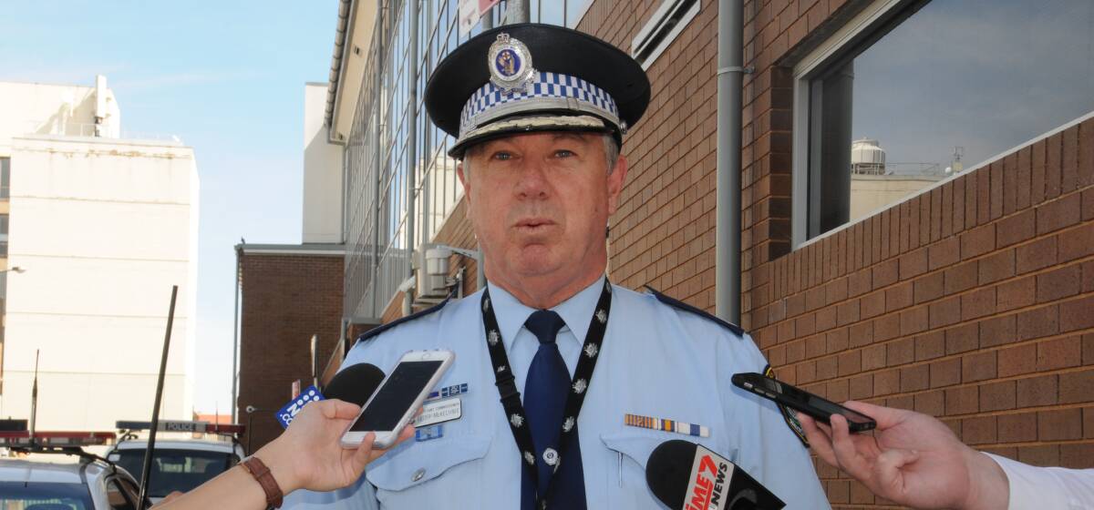 CELEBRATE: Western Region Commander Assistant Commissioner Geoff McKechnie wants everyone in the region to celebrate safely this weekend, whether by the pool or on the roads. Photo: FILE