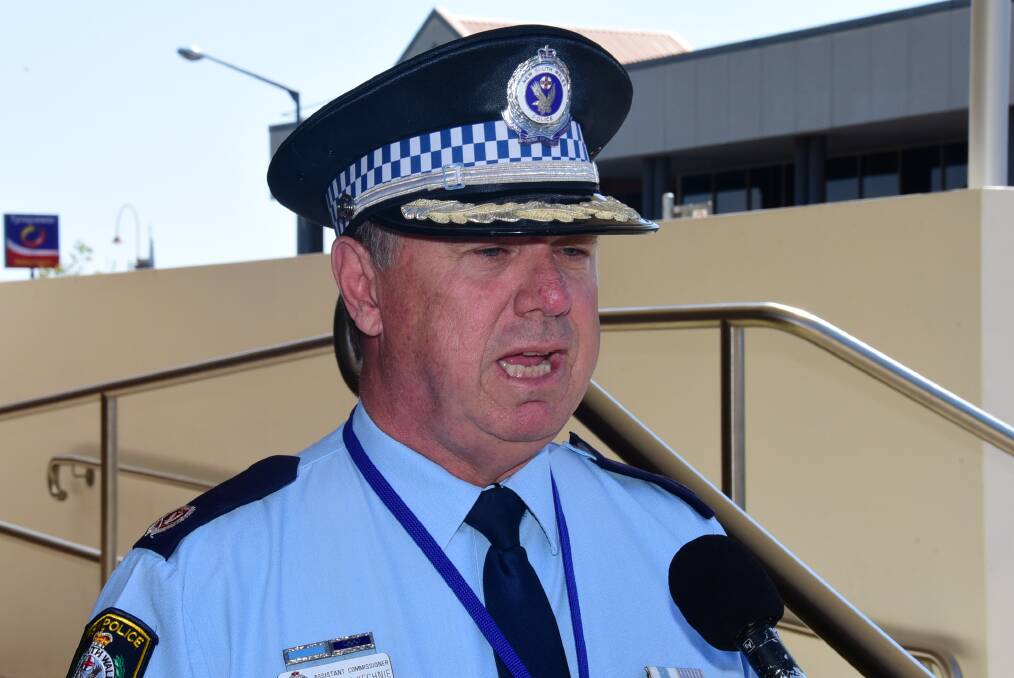 MORE HANDS: NSW Police Assistant Commissioner Geoff McKechnie says police will recruit 18 more rural crime investigators over the next two to three years. Photo: BROOK KELLEHEAR-SMITH